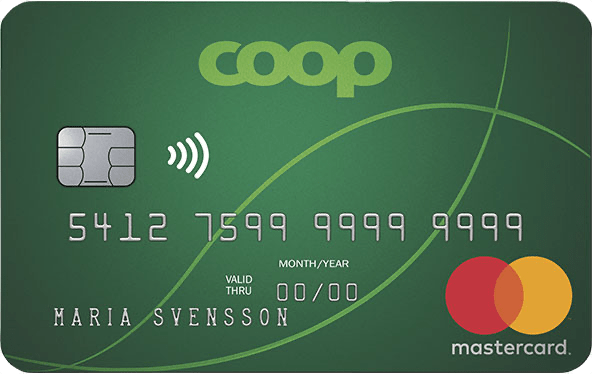 Cashbackkort Coop Mastercard