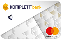 Cashbackkort Komplett Bank Mastercard